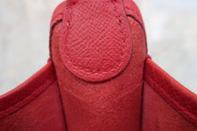Load image into Gallery viewer, HERMES VESPA PM Graine Couchevel leather Rouge vif □A Engraving Shoulder bag 700080107
