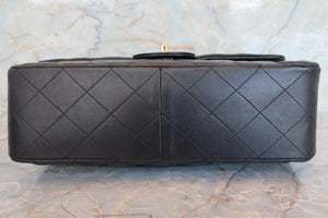CHANEL/シャネル 中マトラッセシングルフラップチェーンショルダーバッグ ラムスキン ブラック/ゴールド金具 ショルダーバッグ 700070123