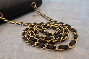 CHANEL/シャネル ダイアナマトラッセチェーンショルダーバッグ ラムスキン ブラック/ゴールド金具 ショルダーバッグ 700090189