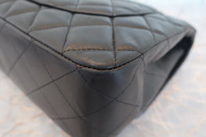 CHANEL/シャネル 中マトラッセシングルフラップチェーンショルダーバッグ ラムスキン ブラック/ゴールド金具 ショルダーバッグ 700070123