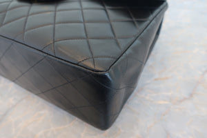CHANEL/シャネル 中マトラッセシングルフラップチェーンショルダーバッグ ラムスキン ブラック/ゴールド金具 ショルダーバッグ 700080160