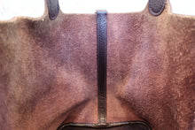 将图片加载到图库查看器，HERMES PICOTIN LOCK MM Clemence leather Raisin □R刻印 Hand bag 800080234
