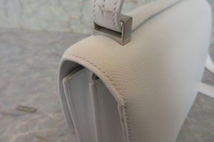 HERMES／エルメス コンスタンス3 24 ヴォーエプソン ホワイト □R刻印 ショルダーバッグ 700020052