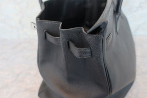 HERMES BIRKIN 40 Togo leather Black T刻印 Hand bag 600060011