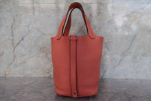 画像をギャラリービューアに読み込む, HERMES／エルメス ピコタンロックＰＭ トリヨンクレマンス クレヴェット □Q刻印 ハンドバッグ 700110001
