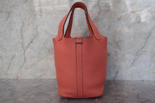 画像をギャラリービューアに読み込む, HERMES／エルメス ピコタンロックＰＭ トリヨンクレマンス クレヴェット □Q刻印 ハンドバッグ 700110001
