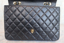 画像をギャラリービューアに読み込む, CHANEL/シャネル 中マトラッセシングルフラップチェーンショルダーバッグ ラムスキン ブラック/ゴールド金具 ショルダーバッグ 700070123
