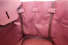 将图片加载到图库查看器，HERMES BIRKIN 35 Clemence leather Bois de rose □N刻印 Hand bag 600080216
