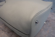 将图片加载到图库查看器，HERMES PICOTIN LOCK MM Clemence leather Gris neve B刻印 Hand bag 800080188
