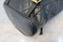 將圖片載入圖庫檢視器 CHANEL/シャネル マトラッセチェーンリュック ラムスキン ブラック/ゴールド金具 リュック 800030206

