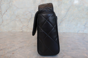 CHANEL/シャネル マトラッセショルダーバッグ ラムスキン ブラック/ゴールド金具 ショルダーバッグ 700090233
