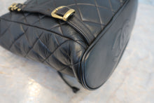 將圖片載入圖庫檢視器 CHANEL/シャネル マトラッセチェーンリュック ラムスキン ブラック/ゴールド金具 リュック 800030206
