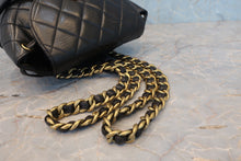 將圖片載入圖庫檢視器 CHANEL/シャネル マトラッセチェーンリュック ラムスキン ブラック/ゴールド金具 リュック 800030206
