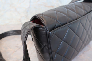CHANEL/シャネル マトラッセショルダーバッグ ラムスキン ブラック/ゴールド金具 ショルダーバッグ 700090233