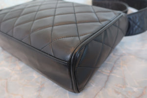 CHANEL/シャネル マトラッセショルダーバッグ ラムスキン ブラック/ゴールド金具 ショルダーバッグ 700090233