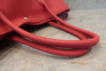 Load image into Gallery viewer, HERMES  GARDEN PARTY PM Negonda leather Bougainvillier T Engraving Tote bag 700120114
