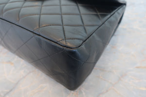 CHANEL/シャネル 中マトラッセシングルフラップチェーンショルダーバッグ ラムスキン ブラック/ゴールド金具 ショルダーバッグ 700080154