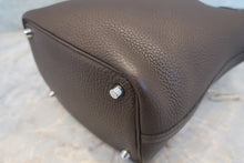 将图片加载到图库查看器，HERMES PICOTIN LOCK PM Clemence leather Cacao □N刻印 Hand bag 800080202
