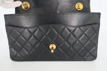 画像をギャラリービューアに読み込む, CHANEL/シャネル マトラッセチェーンハンドバッグ ラムスキン ブラック/ゴールド金具 ハンドバッグ 800100028
