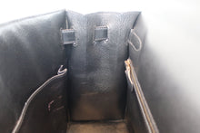 Load image into Gallery viewer, HERMES KELLY 32 Box carf leather Black Hand bag 700070105

