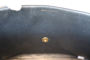 CHANEL/シャネル 中マトラッセシングルフラップチェーンショルダーバッグ ラムスキン ブラック/ゴールド金具 ショルダーバッグ 700080154