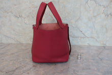 将图片加载到图库查看器，HERMES PICOTIN LOCK PM Clemence leather Clemence leather □O刻印 Hand bag 800020269
