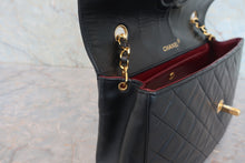 画像をギャラリービューアに読み込む, CHANEL/シャネル マトラッセチェーンショルダーバッグ ラムスキン ブラック/ゴールド金具 ショルダーバッグ 800070119
