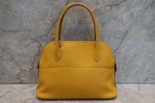 Load image into Gallery viewer, HERMES／BOLIDE 27 Swift leather Jaune ambre C Engraving Shoulder bag 700120104
