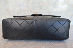 CHANEL/シャネル マトラッセＷフラップＷチェーンショルダーバッグ ラムスキン ブラック/ゴールド金具 ショルダーバッグ 700090157