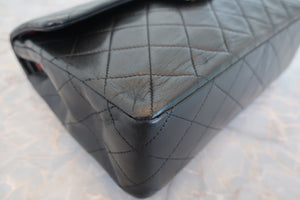 CHANEL/シャネル マトラッセＷフラップＷチェーンショルダーバッグ ラムスキン ブラック/ゴールド金具 ショルダーバッグ 700090157