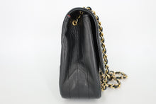 画像をギャラリービューアに読み込む, CHANEL/シャネル マトラッセチェーンショルダーバッグ ラムスキン ブラック/ゴールド金具 ショルダーバッグ 800100060
