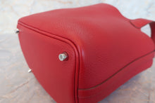 画像をギャラリービューアに読み込む, HERMES／エルメス ピコタンロックＰＭ トリヨンクレマンス ルージュガランス □R刻印 ハンドバッグ 700100137
