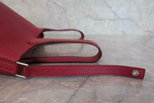 将图片加载到图库查看器，HERMES PICOTIN LOCK PM Clemence leather Clemence leather □O刻印 Hand bag 800020269

