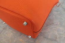 Load image into Gallery viewer, HERMES PICOTIN LOCK PM Clemence leather Feu T Engraving Hand bag 600070083
