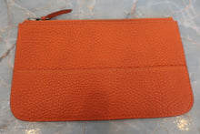 Load image into Gallery viewer, HERMES Dogon GM Togo leather Orange □H Engraving Wallet 600040084
