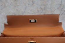 将图片加载到图库查看器，HERMES KELLY 32 Box carf leather Natural □D刻印 Shoulder bag 600090227
