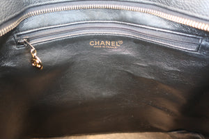 CHANEL/シャネル 復刻トート キャビアスキン ブラック/ゴールド金具 トートバッグ 700080156