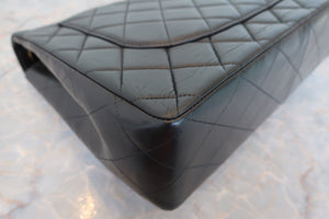 CHANEL/シャネル 中マトラッセシングルフラップチェーンショルダーバッグ ラムスキン ブラック/ゴールド金具 ショルダーバッグ 700090200