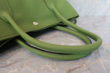 将图片加载到图库查看器，HERMES GARDEN PARTY PM Negonda leather Anise green □M刻印 Tote bag 600080204
