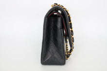 画像をギャラリービューアに読み込む, CHANEL/シャネル マトラッセＷフラップＷチェーンショルダーバッグ ラムスキン ブラック/ゴールド金具 ショルダーバッグ 800090229
