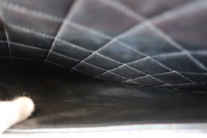 CHANEL/シャネル 中マトラッセシングルフラップチェーンショルダーバッグ ラムスキン ブラック/ゴールド金具 ショルダーバッグ 700090200