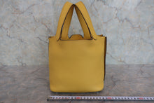 Load image into Gallery viewer, HERMES PICOTIN LOCK PM Clemence leather Sun W Engraving Hand bag 800070080
