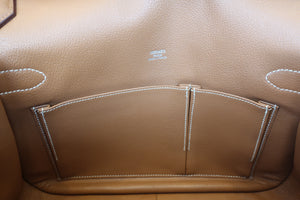 HERMES／エルメス ジプシエール34 トリヨンクレマンス ゴールド □O刻印 ショルダーバッグ 700070101