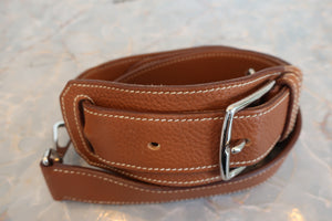 HERMES／エルメス ジプシエール34 トリヨンクレマンス ゴールド □O刻印 ショルダーバッグ 700070101