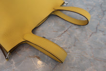 Load image into Gallery viewer, HERMES PICOTIN LOCK PM Clemence leather Sun W Engraving Hand bag 800070080
