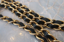 画像をギャラリービューアに読み込む, CHANEL/シャネル ココマークフリンジチェーンショルダーバッグ ラムスキン ブラック/ゴールド金具 ショルダーバッグ 800010064
