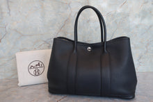 将图片加载到图库查看器，HERMES GARDEN PARTY TPM Negonda leather Black C刻印 Tote bag 700060164
