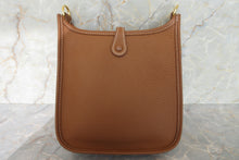 Load image into Gallery viewer, HERMES  EVELYNE TPM Clemence leather Gold B Engraving Shoulder bag600120190
