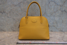 将图片加载到图库查看器，HERMES／BOLIDE 27 Epsom leather Jaune ambre C刻印 Shoulder bag 800090026
