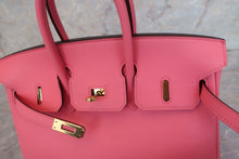 Load image into Gallery viewer, HERMES BIRKIN 25 Swift leather Rose azalee A Engraving Hand bag 600080200
